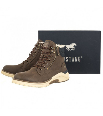 Mustang Brązowe 4161-603-3 (MU524-a) boots