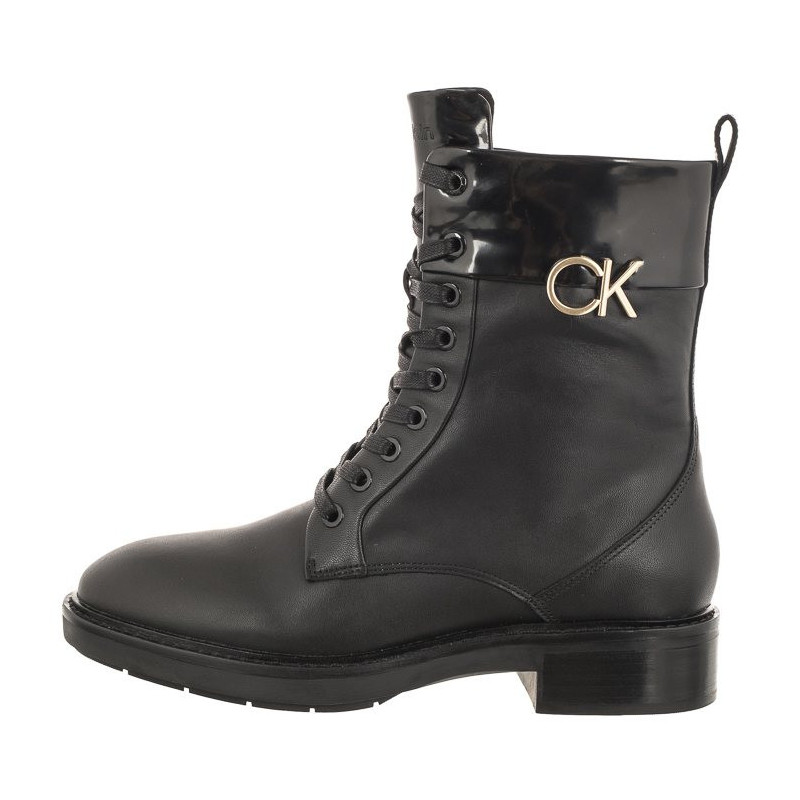 Calvin Klein Rubber Sole Combat Boot W HW0HW01717 (CK370-a) shoes