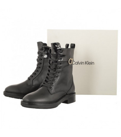 Calvin Klein Rubber Sole Combat Boot W HW0HW01717 (CK370-a) shoes