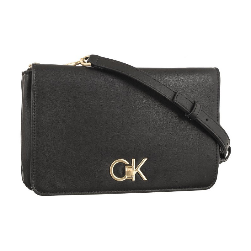 Calvin Klein Re-Lock Double Guset Black K60K611531 BAX (CK372-a) handbag