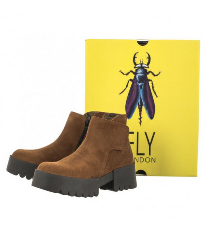 FLY London Endo006FLY Oil Suede Camel P145006003 (FL395-a) shoes