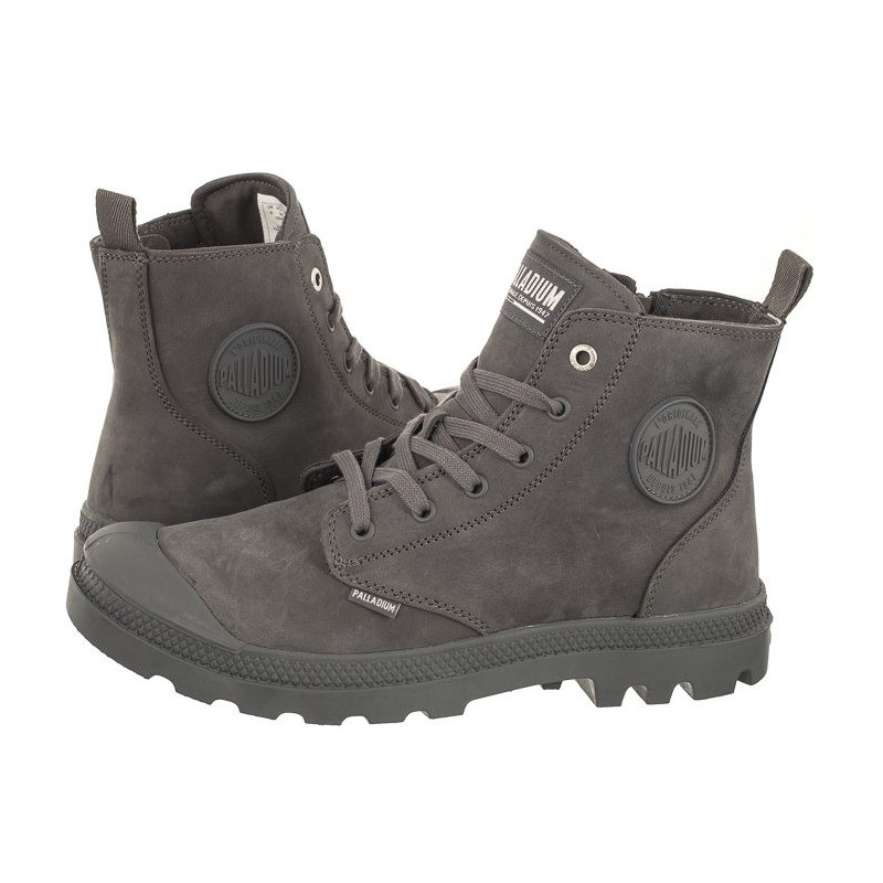 Palladium Pampa Hi Zip Nbk Grey 06440-028-M (PA122-a) boots