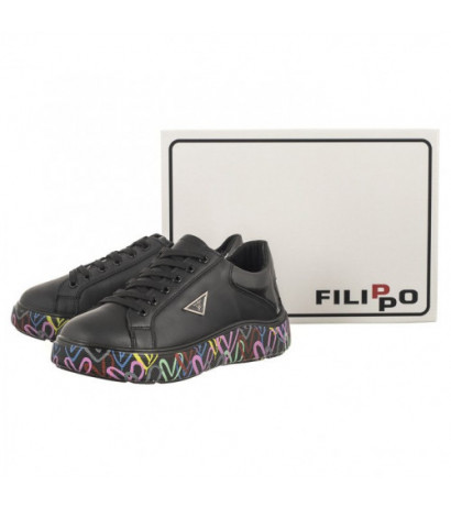 Filippo Czarne/Multikolor DP4480/24 BK MLT (FO29-b) sports Shoes