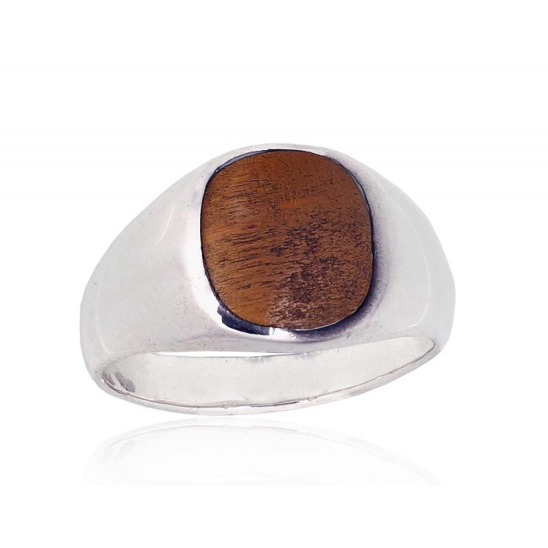 Silver ring 2101353_TE, Silver 925°, Tiger eye