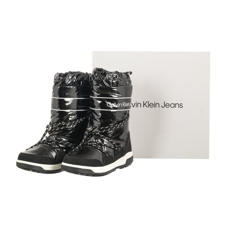 Calvin Klein Snow Boot Black V3A6-80713-1486999-999 (CK388-a) boots