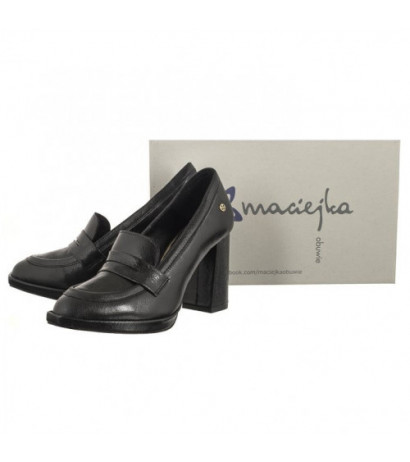 Maciejka Czarne 06212-01/00-1 (MA1138-a) shoes