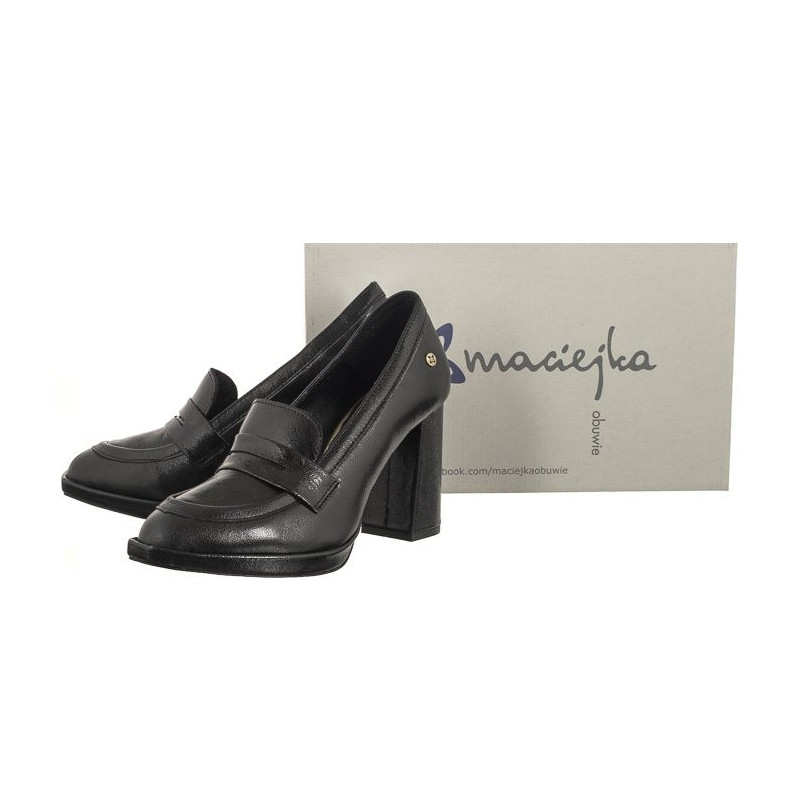 Maciejka Czarne 06212-01/00-1 (MA1138-a) shoes