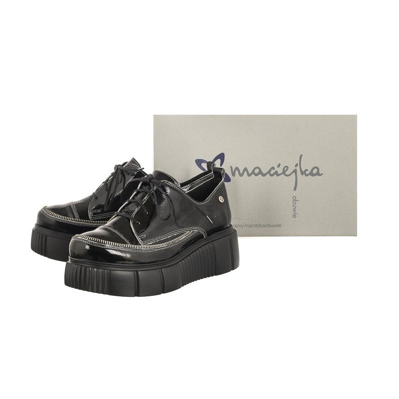 Maciejka Czarne 05740-11/00-1 (MA1137-b) shoes