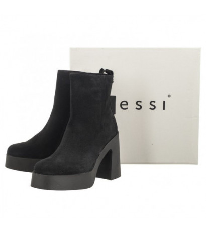 Nessi Czarne 23518 (NE347-a) shoes