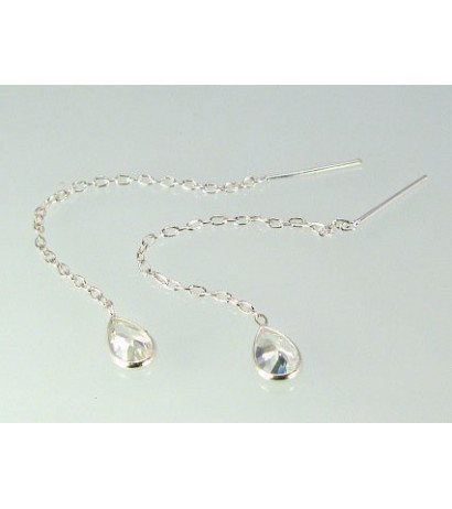 Silver earrings 2200266_CZ,...