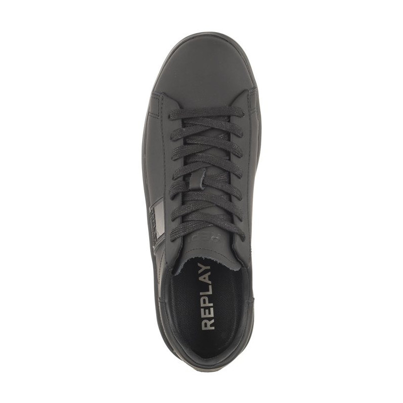 Replay University GMZ4O.000.C0004L RZ4O0004L 0003-Black (RP6-a) sports shoes