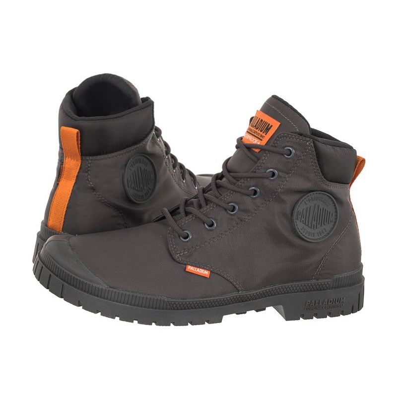 Palladium Pampa Sp20 Cuff Wp+ Asphalt 76385-021-M (PA124-a) shoes