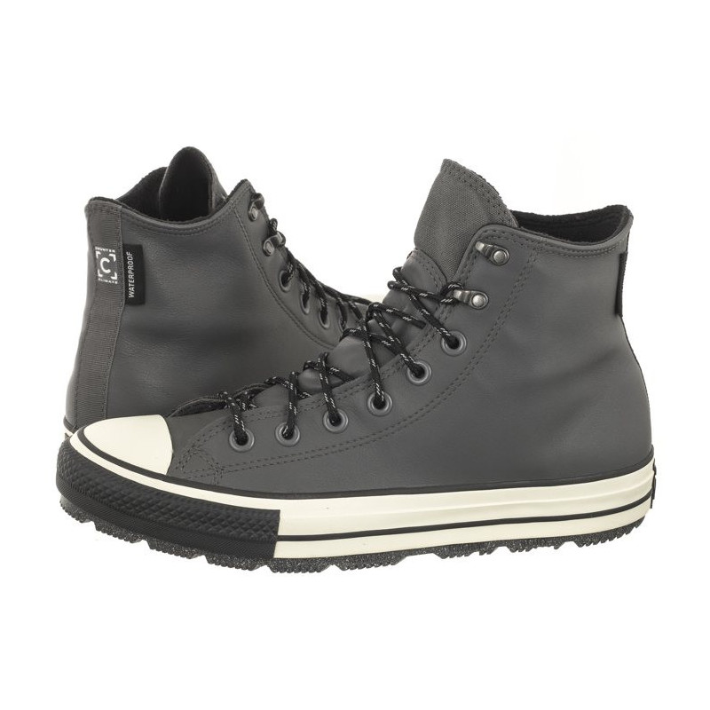 Converse CTAS Winter Hi Iron Grey/Egret/Black A02406C (CO640-a) sports shoes