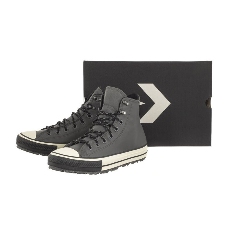 Converse CTAS Winter Hi Iron Grey/Egret/Black A02406C (CO640-a) sports shoes