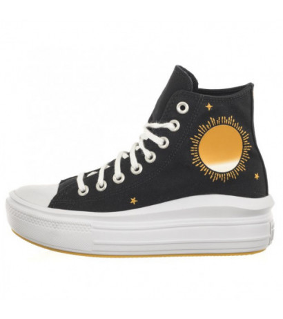 Converse CTAS Move Hi Black/Thriftshop Yellow A02896C (CO641-a) shoes