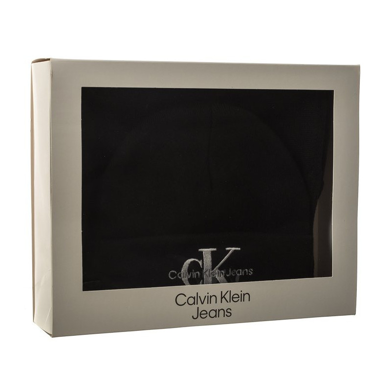 Calvin Klein Gifting Mono Beanie/Scarf Black K50K511199 BDS (CK393-a) cap