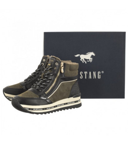 Mustang Zielone 1376-504-770 (MU526-a) shoes