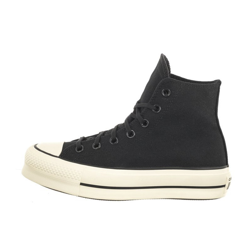 Converse CTAS Lift Hi Black/Black/Egret A05142C (CO643-a) shoes