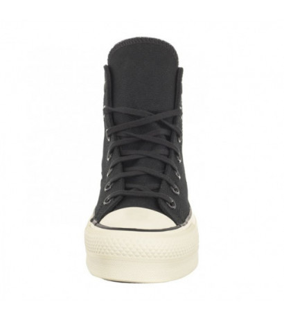 Converse CTAS Lift Hi Black/Black/Egret A05142C (CO643-a) shoes