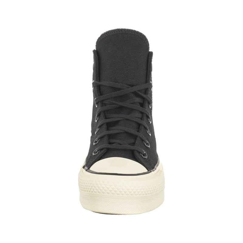 Converse CTAS Lift Hi Black/Black/Egret A05142C (CO643-a) shoes