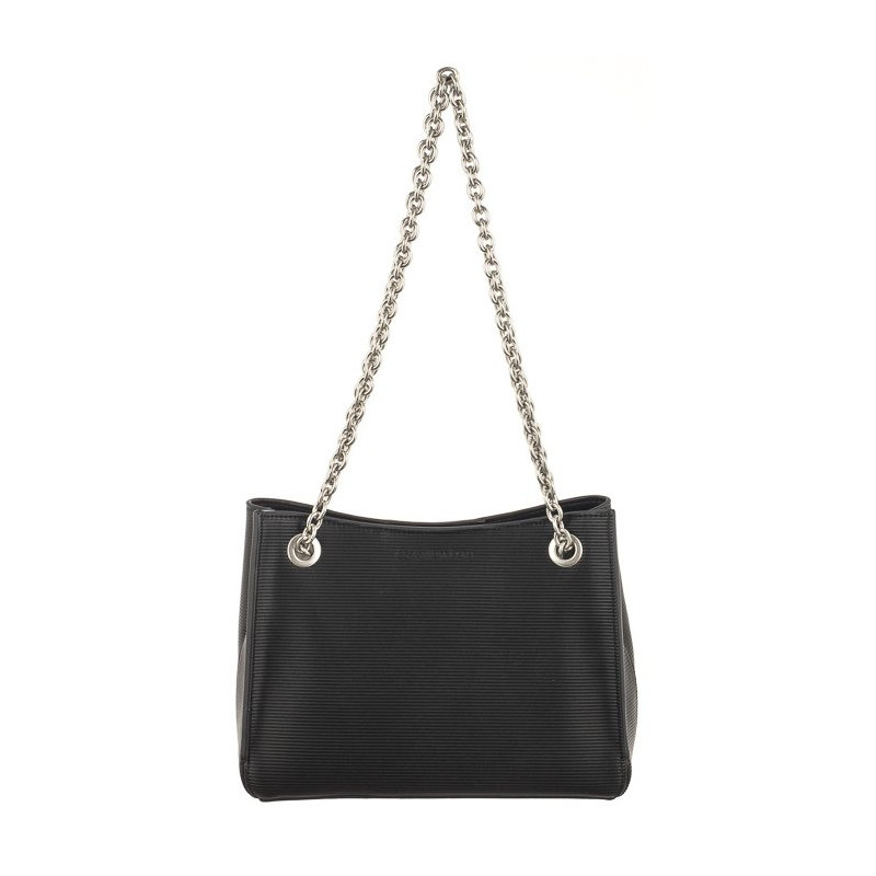 Calvin Klein Sculpted Shoulder Bag24 Chain Black K60K611185 BDS (CK391-a) handbag