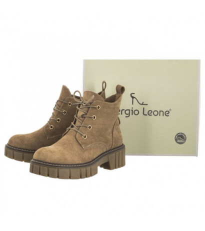 Sergio Leone Brązowe TR 766 (SL453-d) shoes