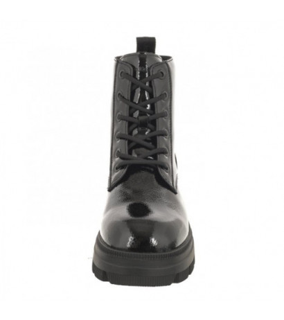 Calvin Klein Chunky Combat Laceup Boot Wn Triple Black YW0YW01265 0GT (CK397-a) shoes