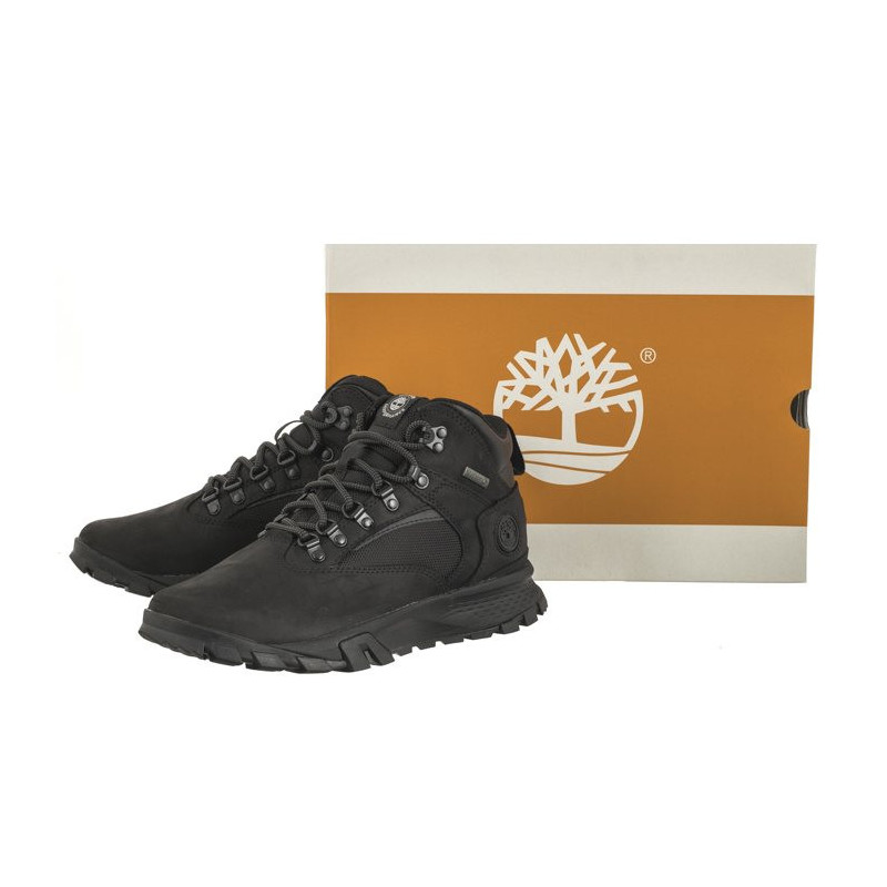 Timberland Mt Lincoln Gtx Mid Hiker Blackout Full Grain 0A61NM 015 (TI129-a) shoes