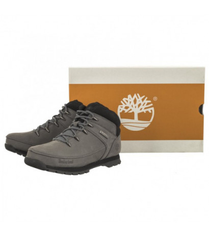 Timberland Euro Sprint Mid Haker Medium Grey Nubuck 0A63P1 033 (TI127-a) shoes