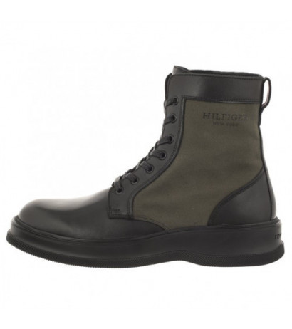 Tommy Hilfiger TH Everyday Core Mix Boot Black FM0FM04908 BDS (TH956-a) boots