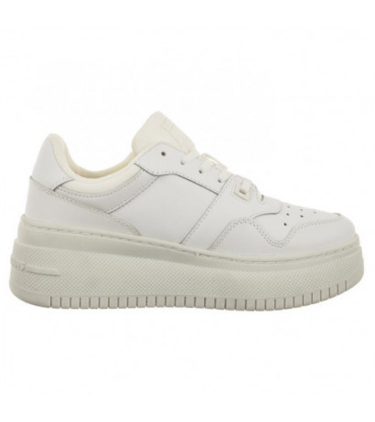 Tommy Hilfiger Tjw Retro Basket Flatform Ess White EN0EN02506 YBS (TH953-a) sports Shoes