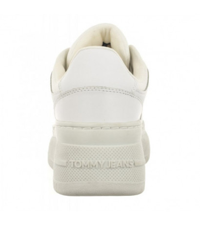 Tommy Hilfiger Tjw Retro Basket Flatform Ess White EN0EN02506 YBS (TH953-a) sports Shoes