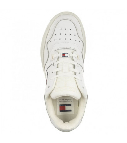 Tommy Hilfiger Tjw Retro Basket Flatform Ess White EN0EN02506 YBS (TH953-a) sports Shoes