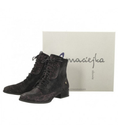 Maciejka Czarne 6193A-01/00-8 (MA1147-b) shoes