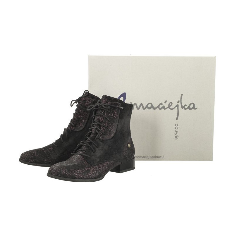 Maciejka Czarne 6193A-01/00-8 (MA1147-b) shoes