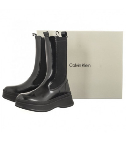 Calvin Klein Pitched Chelsea Boot Ck Black HW0HW01686 BEH (CK400-a) shoes