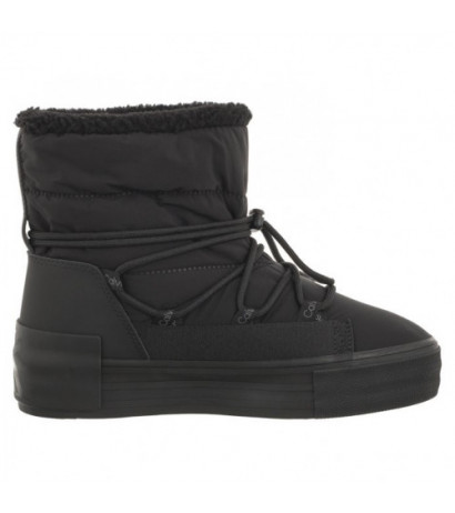 Calvin Klein Bold Vulc Flatf Snow Boot Wn Triple Black YW0YW01181 0GT (CK402-a) shoes