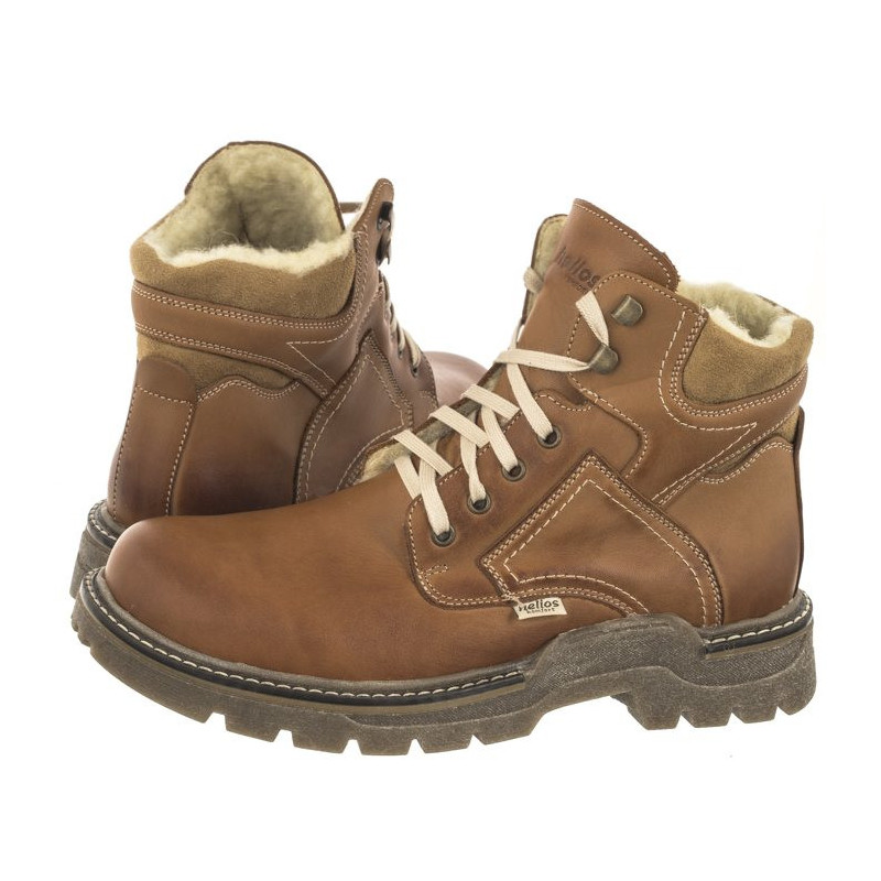 Helios Brązowe 816 084 (HE6-b) boots