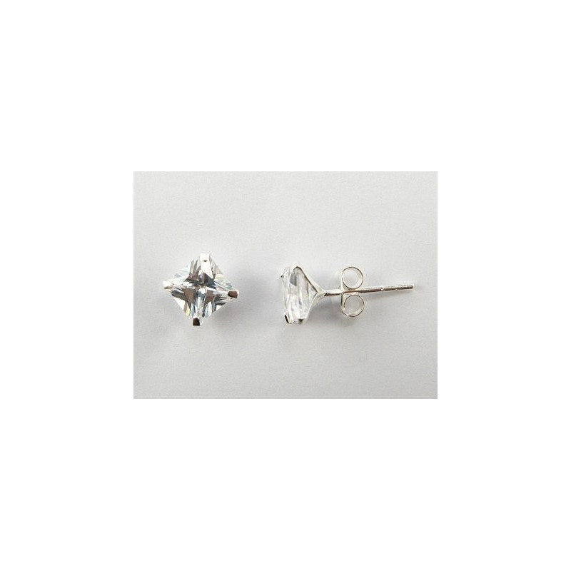 Silver stud earrings 2202629_CZ, Silver 925°, Zirkons