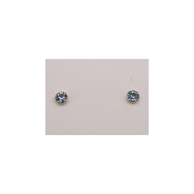 Silver stud earrings 2202663_CZ-LB, Silver 925°, Zirkons