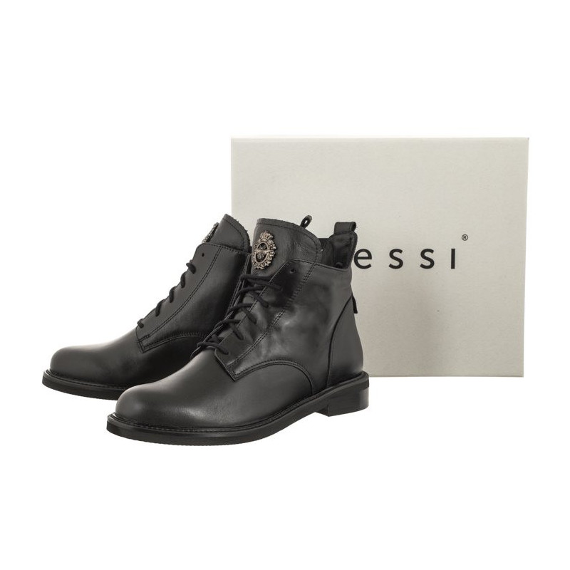 Nessi Czarne Lico 19628/M (NE151-d) shoes