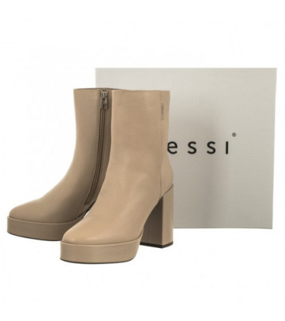 Nessi Beżowe 23521 122 (NE341-b) shoes