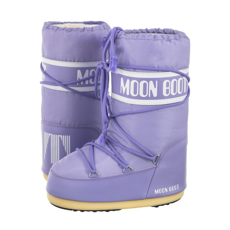 Moon Boot Icon Nylon Lilac Kids 1400440 E001 (MB14-j) boots