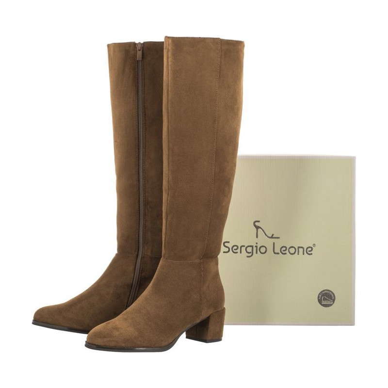 Sergio Leone Brązowe KZ 273 Mic (SL371-d) shoes