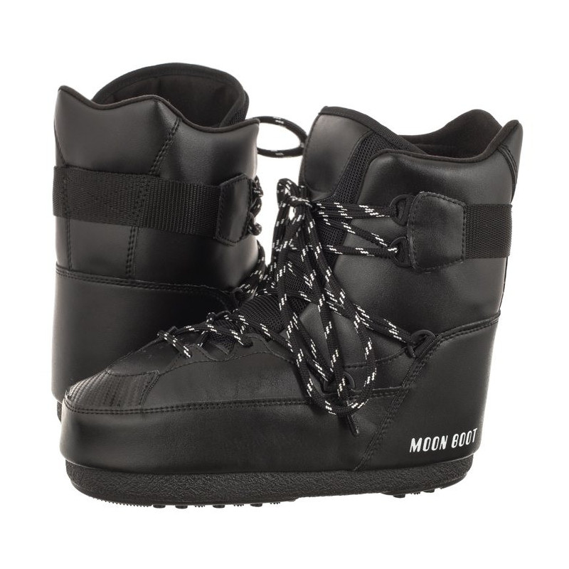 Moon Boot Moon Boot Sneaker Mid Black 14028200001 (MB62-a) boots