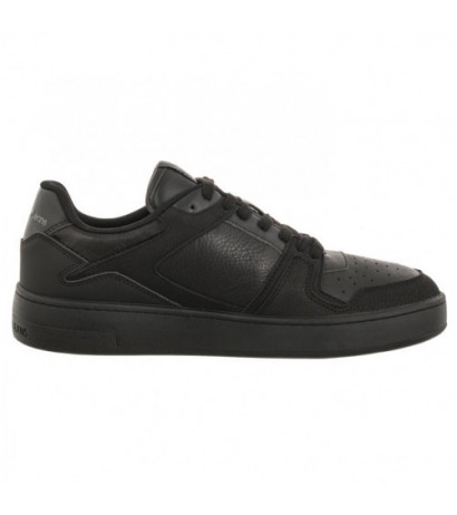 Calvin Klein Basket Cupsole Low Lth Ml Fad Triple Black YM0YM00884 0GT (CK417-a) sports shoes