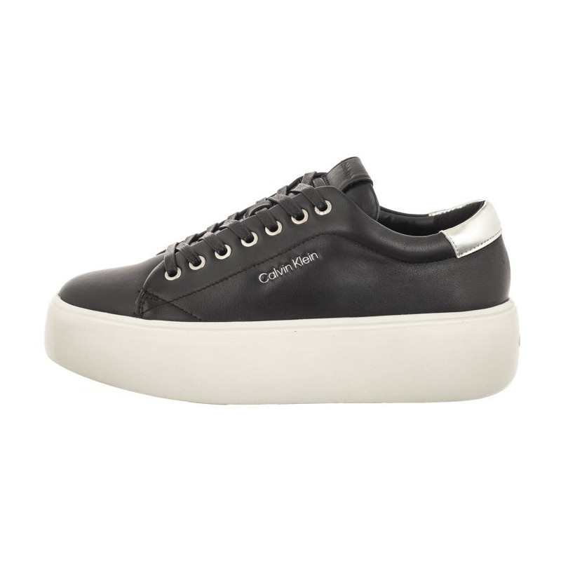 Calvin Klein Bubble Cupsole Lace Up Black/Silver HW0HW01861 0GN (CK414-a) sports Shoes