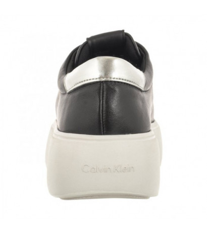 Calvin Klein Bubble Cupsole Lace Up Black/Silver HW0HW01861 0GN (CK414-a) sports Shoes