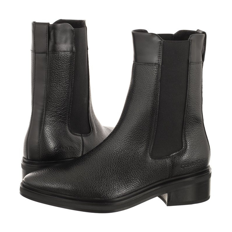 Calvin Klein Tapered Block Chelsea Boot 30 Ck Black HW0HW01846 BEH (CK411-a) shoes