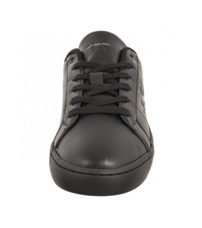 Calvin Klein Classic Cupsole Low Ml Lth Triple Black YM0YM00864 0GT (CK418-a) sports shoes